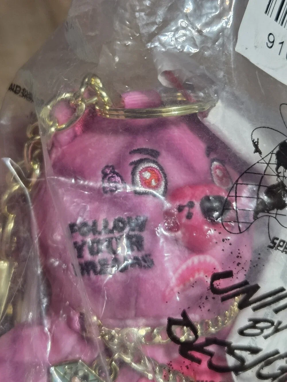 SPRAYGROUND KAWAII CUTIE BEAR KEYCHAIN